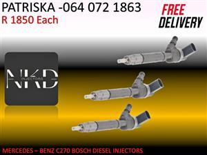 MERCEDES C270 DIESEL INJECTORS