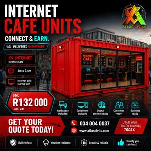 Container for Sale (Internet Cafe)