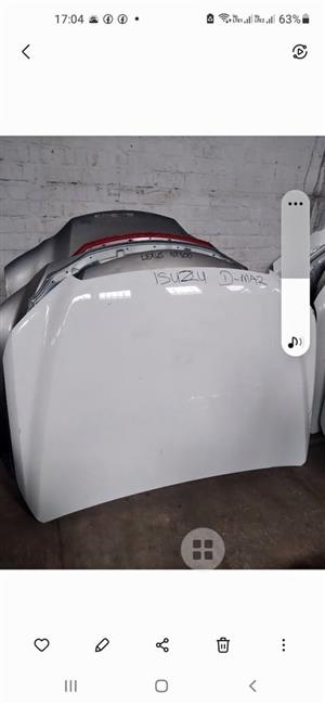 Isuzu Dmax New shape Bonnet for Sale whatsapp 
