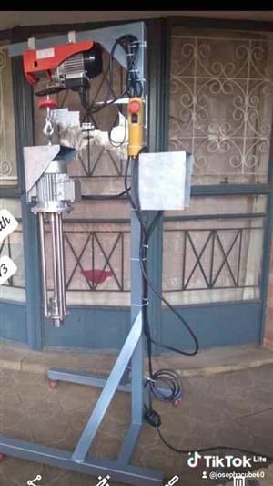 Homoginizer mixers on stand for sale