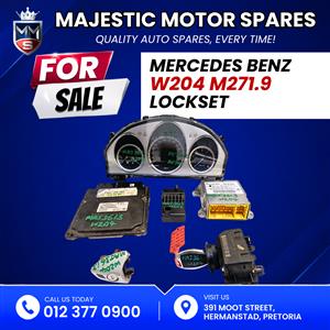 Mercedes-Benz C200 Kompressor W204 Preface M271.9 Lockset for Sale – Used