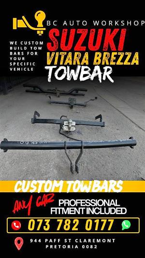 Suzuki vitara brezza towbar with full fitment 