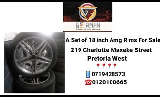 18 INCH AMG RIMS