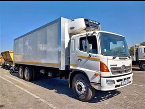 Hino 500, 15-257, 12 Ton Fridge truck  Year Model: 2008 Mileage: 960000km