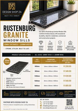 window sills 