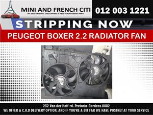 Peugeot Boxer 2.2 Radiator Fan