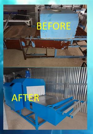 maintenance repairs, upgrades and rebuilds to all makes of shrinkwrap machines