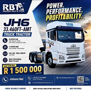 New JH6 33.460 (6×4).