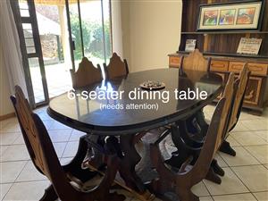 Vintage dining table for sale