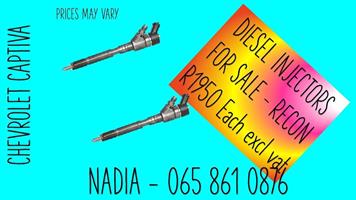 CHEVROLET CAPTIVA BEST QUALITY RECONDITIONED DIESEL INJECTORS FOR SALE MALAMULELE