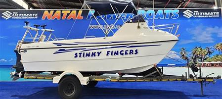 KOSICAT 18,6 ON TRAILER 2 X 90 HP YAMAHA 2 STROKES 