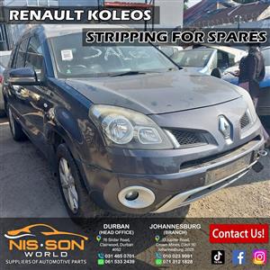 RENAULT KOLEOS STRIPPING FOR SPARES