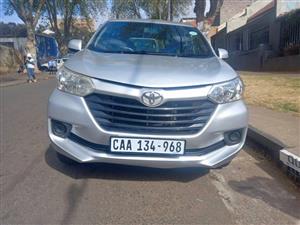 2016 TOYOTA AVANZA 1.5 MANUAL PETROL SILVER 105000KM