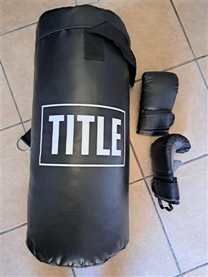 Boxing Bag & Gloves