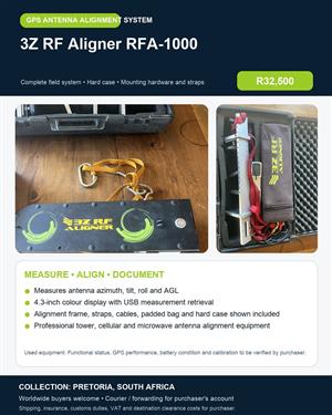 3Z RF ALIGNER RFA - 1000