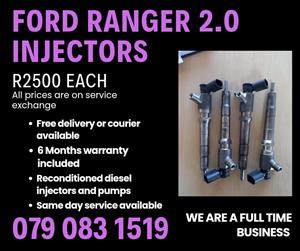 FORD RANGER 2.0 INJECTORS FOR SALE 