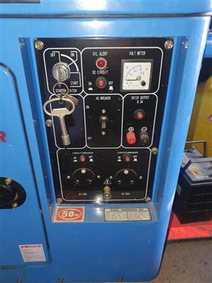 Mac Afric JPD6000 5KW Air cooled Diesel Generator