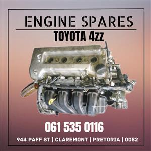 Toyota 4zz engine stripping for spares