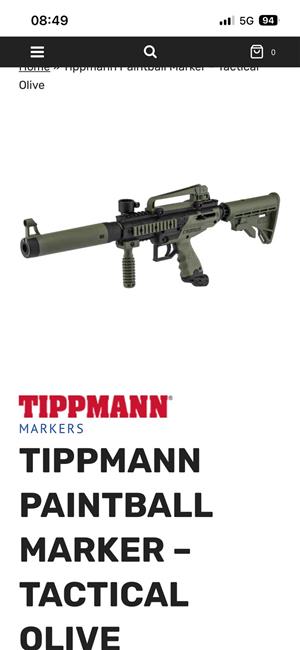 Paintball marker rifle Tippmanm Cronus