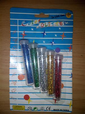 250 x Colored Glitter Packs