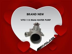 NEW MERCEDES VITO 115 M646 WATER PUMP