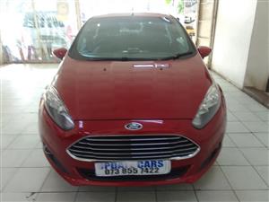 2017 FORD FIESTA 1.0T ECOBOOST Trend manual maroon color Service History PETROL 