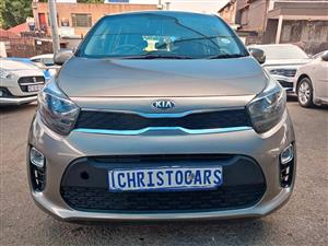 2019 model Kia picanto hatchback automatic transmission petrol 1.2 engine capacity mileage 
