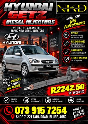 Hyundai Getz Diesel Injectors 