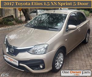 Toyota Etios 1.5XS Sprint 5-Door Hatch 2017