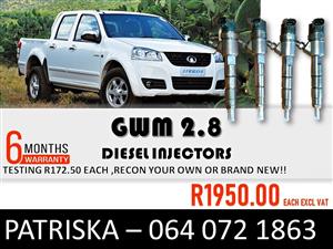 INJECTORS FOR GWM 2.8 FOR SALE
