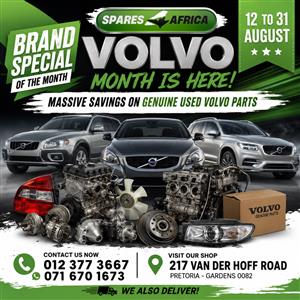 VOLVO USED PARTS SPECIAL!