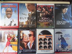 Collectable DVD Famous Movies. Single disk in the box. R80 each.I am in Orange G