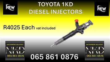 NEW DIESEL INJECTORS FOR SALE FOR TOYOTA 1KD 