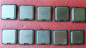 10 LG 775 processors. 