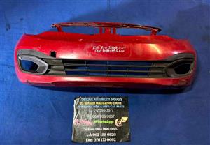 Kia Rio Sedan Front Bumper with Lower Grill