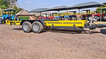 2020 Double Axle Car Trailer With New Tyres For Sale