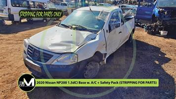 2020 NISSAN NP200 1.5dCi BASE w. A/C + SAFETY PACK (STRIPPING FOR PARTS)