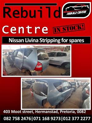 Nissan Livina stripping for spares