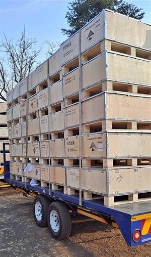  New Plywood Shipping Crates deliveries at a fee relating to orders and distances
