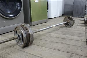 BARBELL WITH 25KG WEIGHTS S066852A