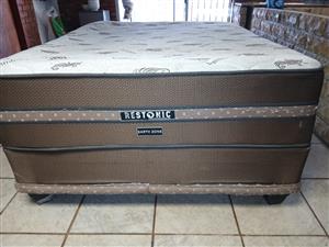 Restonic Medium Queen Bed 