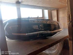 Polo 8 TSI headlight right side
