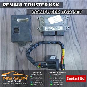 RENAULT DUSTER K9K COMPUTER BOX SET
