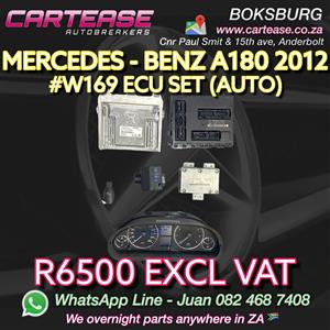 MERCEDES - BENZ A180 2012 #W169 ECU SET (AUTO)