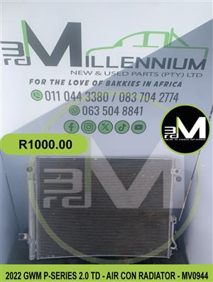 AIR CON RADIATOR- GWM P-SERIES 2.0 TD