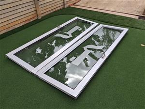 Extra-Height Aluminium Single Doors (2635mm x 850mm) - Shopfront Grade