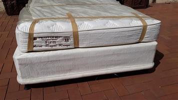 Double bed base and mattress for sale