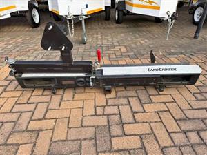 Cruiser 79 ONCA Rear Bumper + Spare wheel Carrier