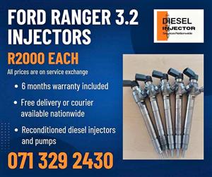 FORD RANGER 3.2 INJECTORS FOR SALE WITH WARRANTY