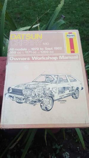 Datsun cherry N10 manual.